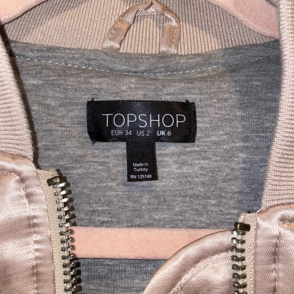 Pink TopShop Size S Jacket